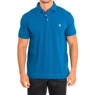 ART Kurzarm-Polo mit kontrastierendem Reverskragen 61462 man