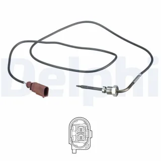 Delphi Abgastemperatursensor Audi Q7 VW Touareg 3,0 TS30169