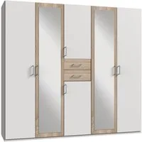 Wimex Kleiderschrank Diver Drehtürenschrank mit Spiegel, 180, 225 o. 270cm breit Bestseller Schlafzimmerschrank wahlweise 3 Innenausstattungen