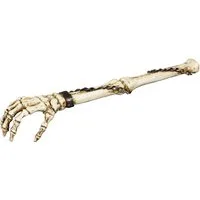 Figuren Shop GmbH Dekoobjekt Skelett Arm Rückenkratzer - Gothic Dekoobjekt Dekoration