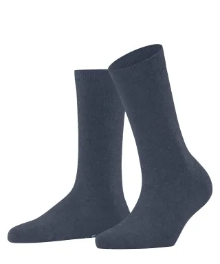 FALKE - FALKE Family SO, dark blue mel. - Gr. - 38