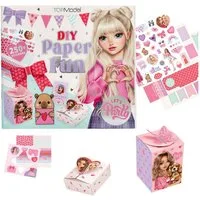 Depesche Spiel TOPModel DIY Paper Fun - Bastelbuch mit 250 Stickern