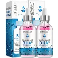 P-Beauty Cosmetic Accessories Gesichtsserum mit Salicylsäure Alicylic Acid BHA 2% Liquid Exfoliant Peeling, 2-tlg., Gesichtspeeling, Gesichtsserum, Hautpflege