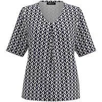 FRANK WALDER Blusenshirt mit grafischem Print