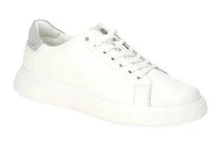 Calvin Klein Damenschuhe CUPSOLE LACE UP HW02404 03A Wei? Bright White/Pearl ...