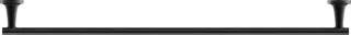 Duravit Starck T Handtuchhalter Schwarz Matt 810x73x50 mm - 0099434600 0099434600