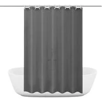 Diwzbyn Duschvorhang Anti-Schimmel Badezimmervorhang, Wasserdicht und Waschbar Breite 180 cm (1-tlg), Perfekt für Badewanne & Dusche