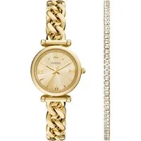 Fossil Quarzuhr Fossil Damen-Uhren-Sets Analog Quarz