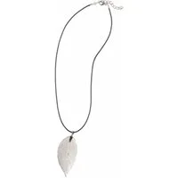 Firetti Kette mit Anhänger mit großem Blatt-Anhänger