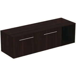 Ideal Standard Möbel-Set 160cm i.life B 2 Auszüge 1 off.Fach Gr.Chrom Coffee Oak, T5842NW T5842NW