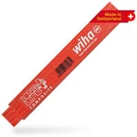 Wiha Zollstock (37067), 2 m, metrische Skala, 10 Glieder