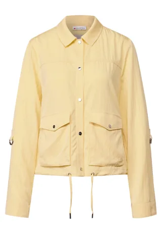 Street One - Leichte Strukturjacke gelb - Gr. - 38