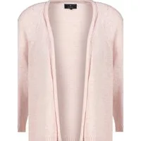 Monari Strickjacke rosa,Casual,Polyacryl,Unifarben,3/4 Arm,Regular Fit