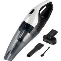 Adler Handstaubsauger AD 7059, Autostaubsauger, Akku Handstaubsauger mit Licht, weiß, schwarz