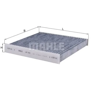 Mahle Aktivkohle-Innenraumfilter Ford Transit 2,2 2,3 2,4 3,2 TDCi LAK859