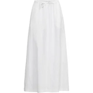 Leinen-Midirock, Damen,  Weiß, Leinen, by Lands' End