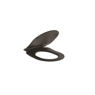 KLUDI-RESA R Urea-Soft-Close mit Schnelllösefunktion Mattschwarz 23WCS39