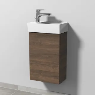 Sanipa 3way Waschtischunterbau zu Villeroy & Boch Avento Waschtisch mit 1 Tür, Eiche-Arizona SM62680