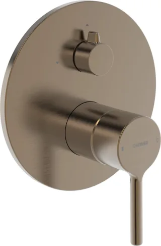 Hansa Einhandmischer FM-Set f. zwei Abgänge, HANSAVANTIS 8260 Rosette rund Bronze, 8260902781 8260902781