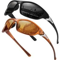 LuxusKollektion Pilotenbrille Sonnenbrille polarisiert Pilotenbrille Herren Damen UV400