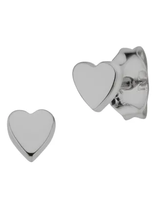 cai Ohrstecker 925/- Sterling Silber rhodiniert Herz