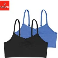 Buffalo Bustier (Packung, 2-tlg) mit verstellbaren Trägern, unifarben oder bedruckt