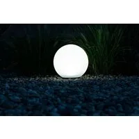 HEITRONIC LED Kugelleuchte Boule, LED fest integriert, Neutralweiß, Leuchtkugel, Kugelleuchte, Außen-Kugellampe