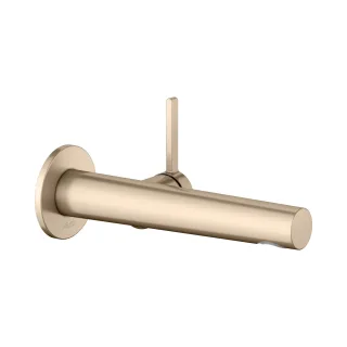 Keuco Waschtischarmatur Unterputz Edition 400 Ausladung 197 mm Bronze gebürstet, 51516031101 51516031101