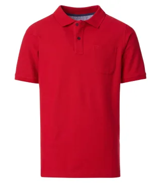 REDMOND - Polo-Shirt rot - Gr. - XL