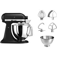 KitchenAid Küchenmaschine Küchenmaschine 5KSM175PSEBK GUSSEISEN SCHWARZ, 400 W, 4,8 l Schüssel