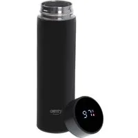 Camry Thermobecher CR 4507bk, Thermoskanne mit Temperaturanzeige, LED, 473ml, schwarz