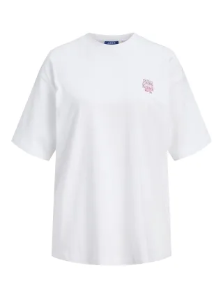 JJXX - JXMILLOW LOOSE SS TEE JRS SP326 Bright White - Gr. - XS
