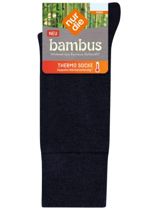 NUR DIE Herren Bambus¹ Thermo Socken