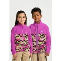 Jack Wolfskin Fleecejacke PAW ERA 100 PRINT FZ K atmungsaktives Material, mit Reißverschluss, leichte Qualität