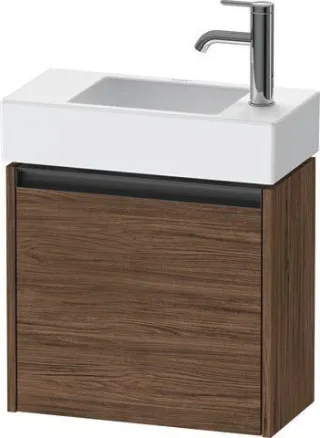 Duravit Ketho.2 Waschtischunterbau wandhängend Nussbaum dunkel Matt 484x238x440 mm - K25072L21210000 K25072L21210000