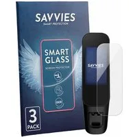 Savvies Displayschutzglas Schutzglas Panzer für Xiaomi Electric Scooter 6 Max, 3 Stück, Schutzfolie Display Schutz Glas Folie klar