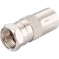 Schwaiger UEST9300 201 TV-Adapter F-Stecker zu IEC Buchse