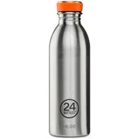 24 Bottles Trinkflasche Urban Bottle Brushed Steel 1l