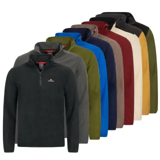Höhenhorn Skyja Herren Fleece Pullover Sweatshirt Half Zip Fleecepullover XL Beige