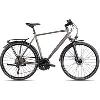 2R Manufaktur Trekkingrad TLX30, 30 Gang Shimano RD-XT T8000-10 Schaltwerk, Kettenschaltung, Herren Trekkingrad 28 Zoll braun/beige