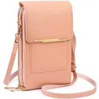 Zaewry Umhängetasche Crossbody Tasche für Damen, Verstellbar Schultergurt Mobile Wallet, Schultertasche, Mini Crossbody, Schultergurt und 3 Fächern