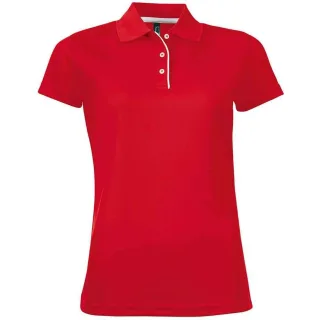 SOLS Performer Sport-Poloshirt für Damen/Damen (Rot)