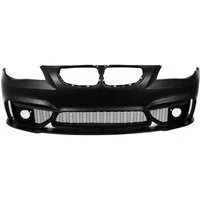 OMAC Frontstoßstange für BMW E60 Limo 2003-2010 / E61 Touring 2004-2010 Schwarz 1tlg, 1-St.