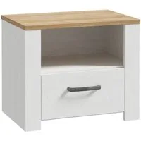 FORTE Nachtkommode, B/H/T 61,6/52/42 cm, in 2 Dekoren erhältlich