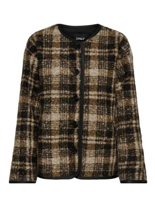 ONLY - ONLANNI BOUCLE JACKET CC OTW Toasted Coconut - Gr. - L