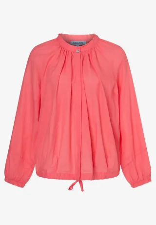 MORE & MORE - Weite Bluse rosa - Gr. - 40