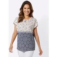 Sieh an! T-Shirt Kurzarm-Shirt Extra lang
