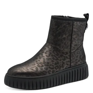 Tamaris - Da.-Stiefel leopard metallic - Gr. - 38