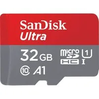 Sandisk Ultra® microSDHC 32GB Speicherkarte (32 GB, 120 MB/s Lesegeschwindigkeit)