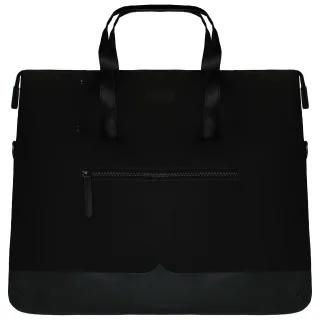 Hunter Canvas Moustache Damen Schwarze Tasche